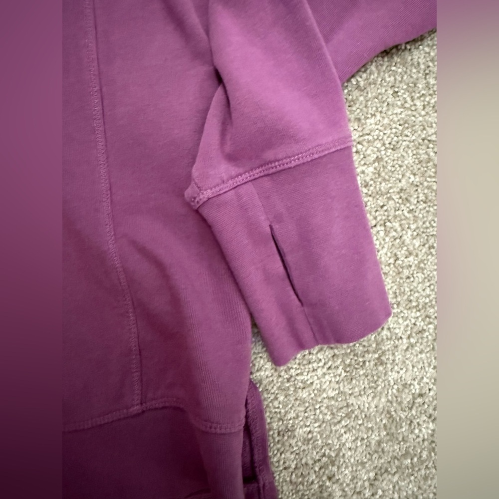 Sweaty Betty After Class Sweatshirt Pullover - Open Back - Purple - size Medium - Picture 5 of 11